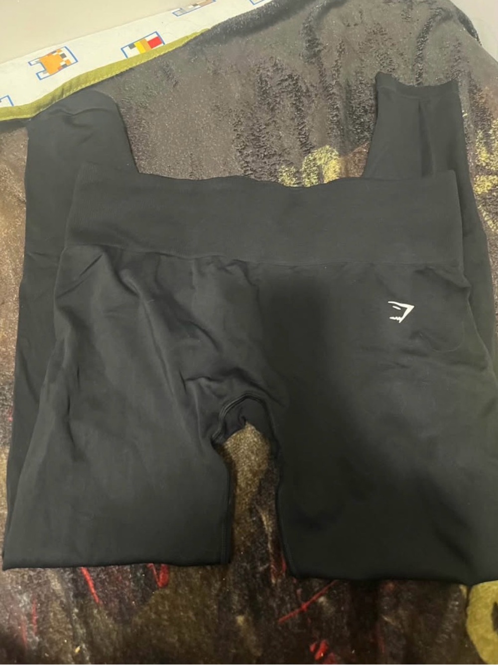 Gymshark Women's Everyday High Waisted Seamless Leggings B7A3L Black L NWOT